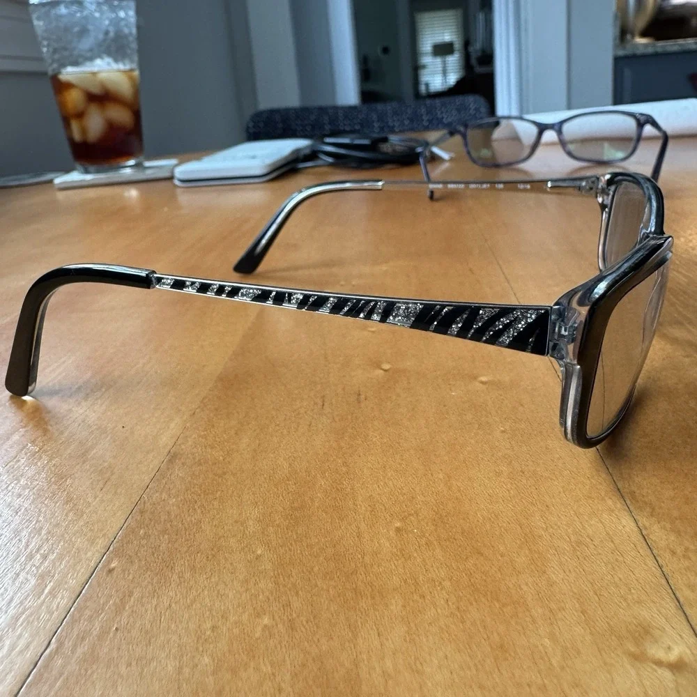 AUTHENTIC bebe‎ SHINE BB5122 001 Jet Women Eyeglasses 53mm 16 135